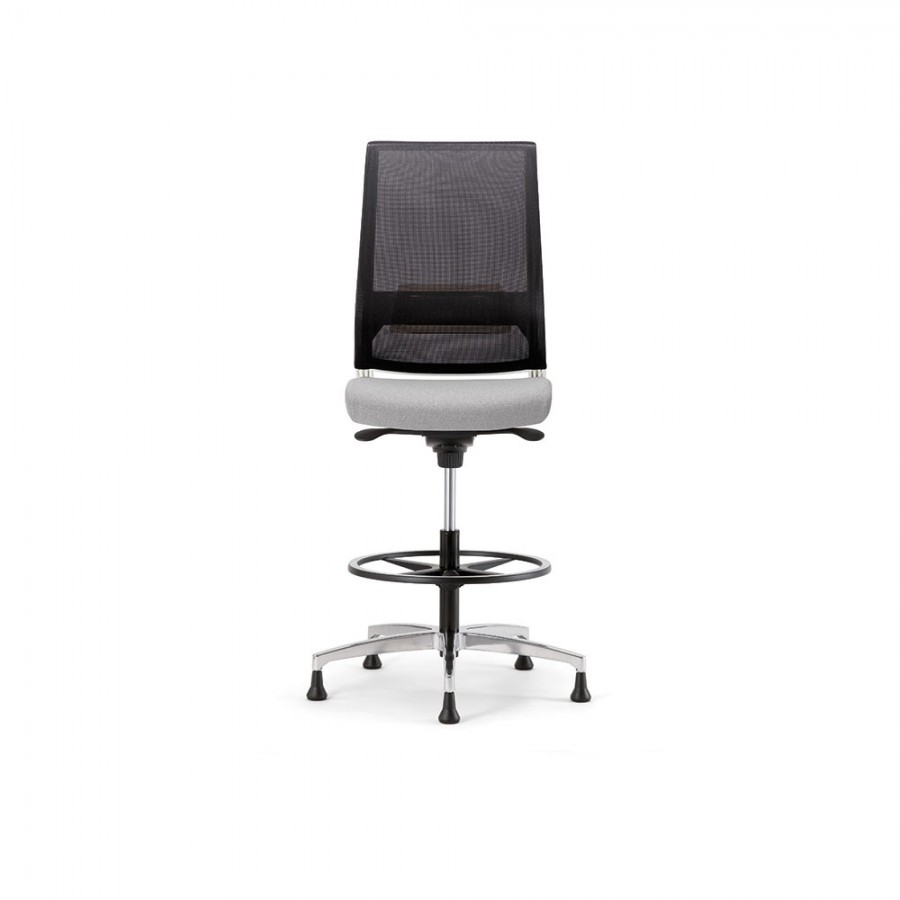 Scaun pentru bar Logica White Stool 01 Scaun pentru bar Logica White Stool 01